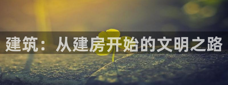 先锋电玩娱乐:建筑:从建房开始的文明之路