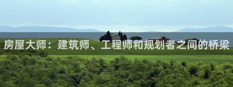 先锋娱乐资讯官网入口:房屋大师:建筑师、工程师和规划者之间的桥梁